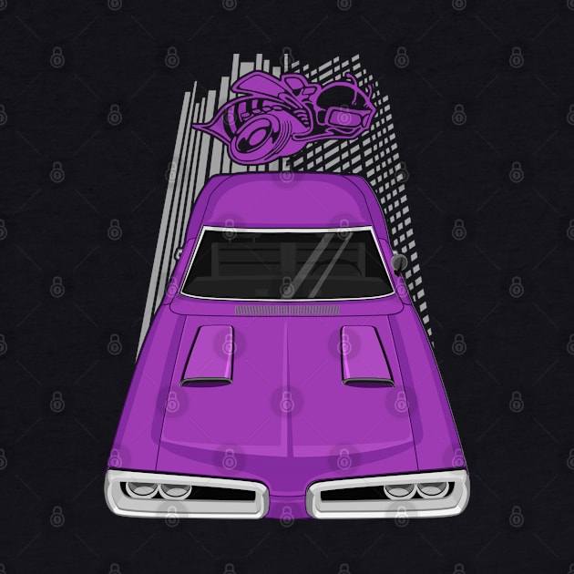 Dodge Coronet Super Bee 1970 - purple by V8social